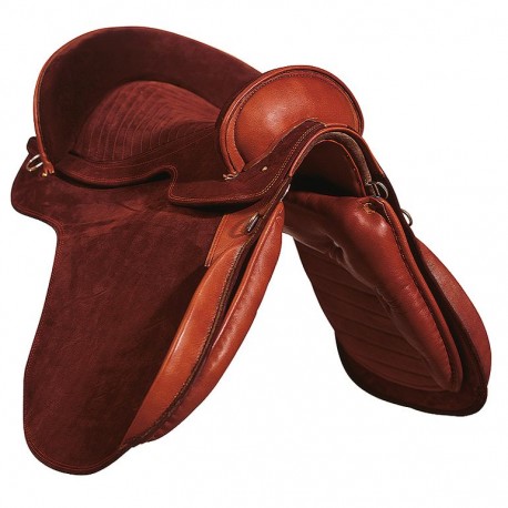 Silla de Montar Española Ante