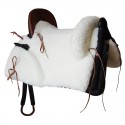 Silla de Montar Vaquera Mixta Completa Borrego Sintético