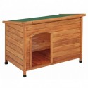 Caseta Madera Techo Plano Grande