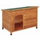 Caseta Madera Techo Plano Mediana
