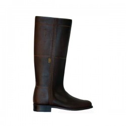 Bota Rociera Alta Castaña