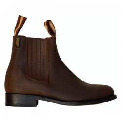 Bota Festón Cuero